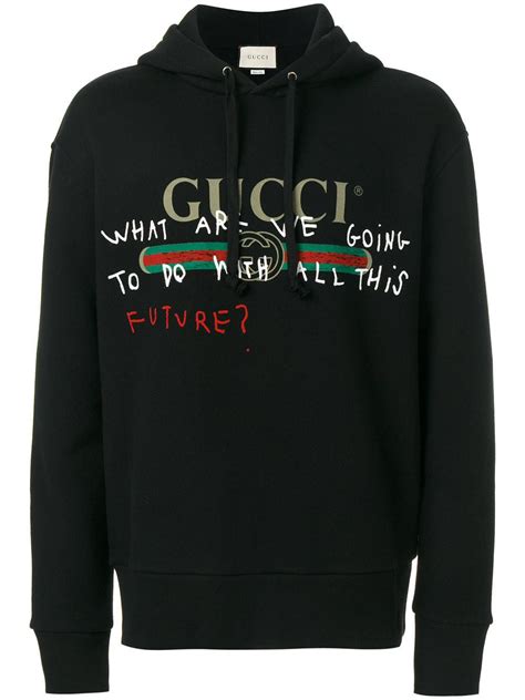 gucci coco capitan hoodie kaufen|Gucci Gucci Black Coco Captain Hoodie .